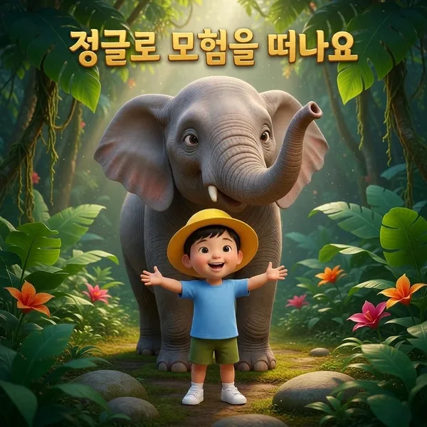 정글로 모험을 떠나요