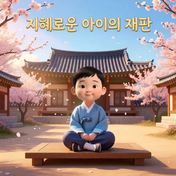 지혜로운 아이의 재판